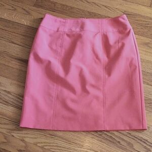 Worthington Bright Pinkish- Orange Straight Skirt ■ Size 12